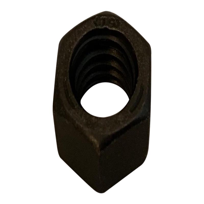 [3000 BULK] Hex Machine Screw Nuts Steel Black Zinc 5/16-18