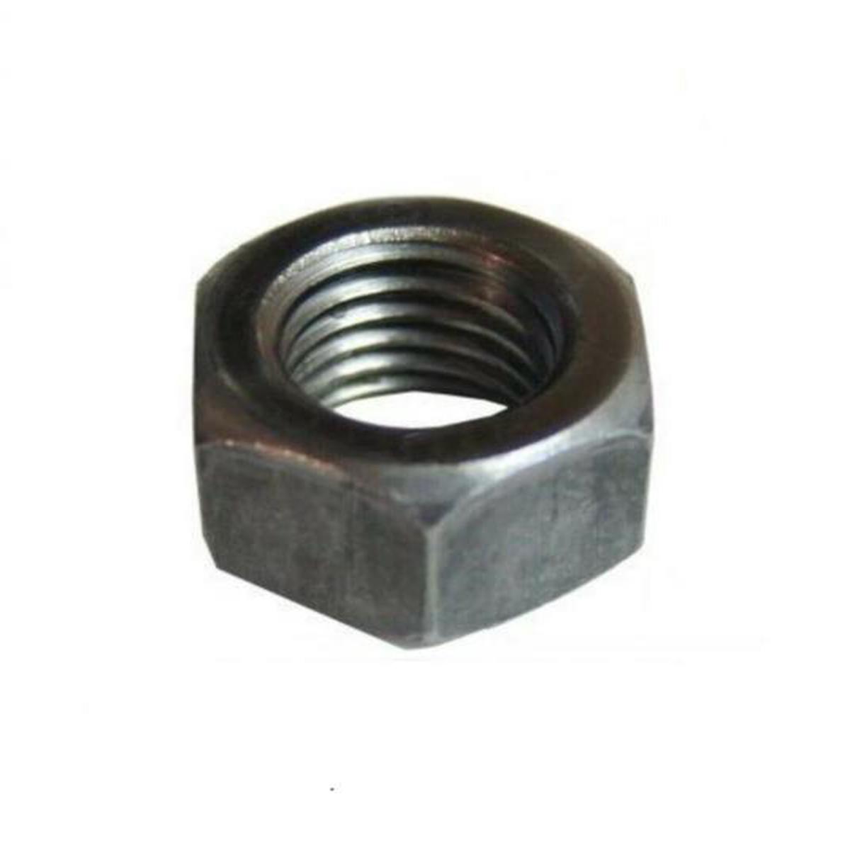 (4,000) 5/16"-18 Plain Grade 2 Finished Hex Nuts Unplated Plain / Black Bulk Box