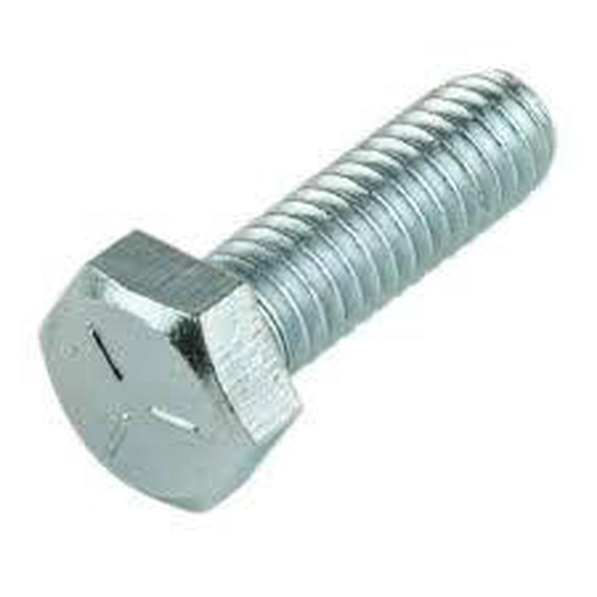 [40 PKG] Grade 8 Zinc Yellow Plated Hex Tap Bolt (Full Thread) 3/4-10 X 6